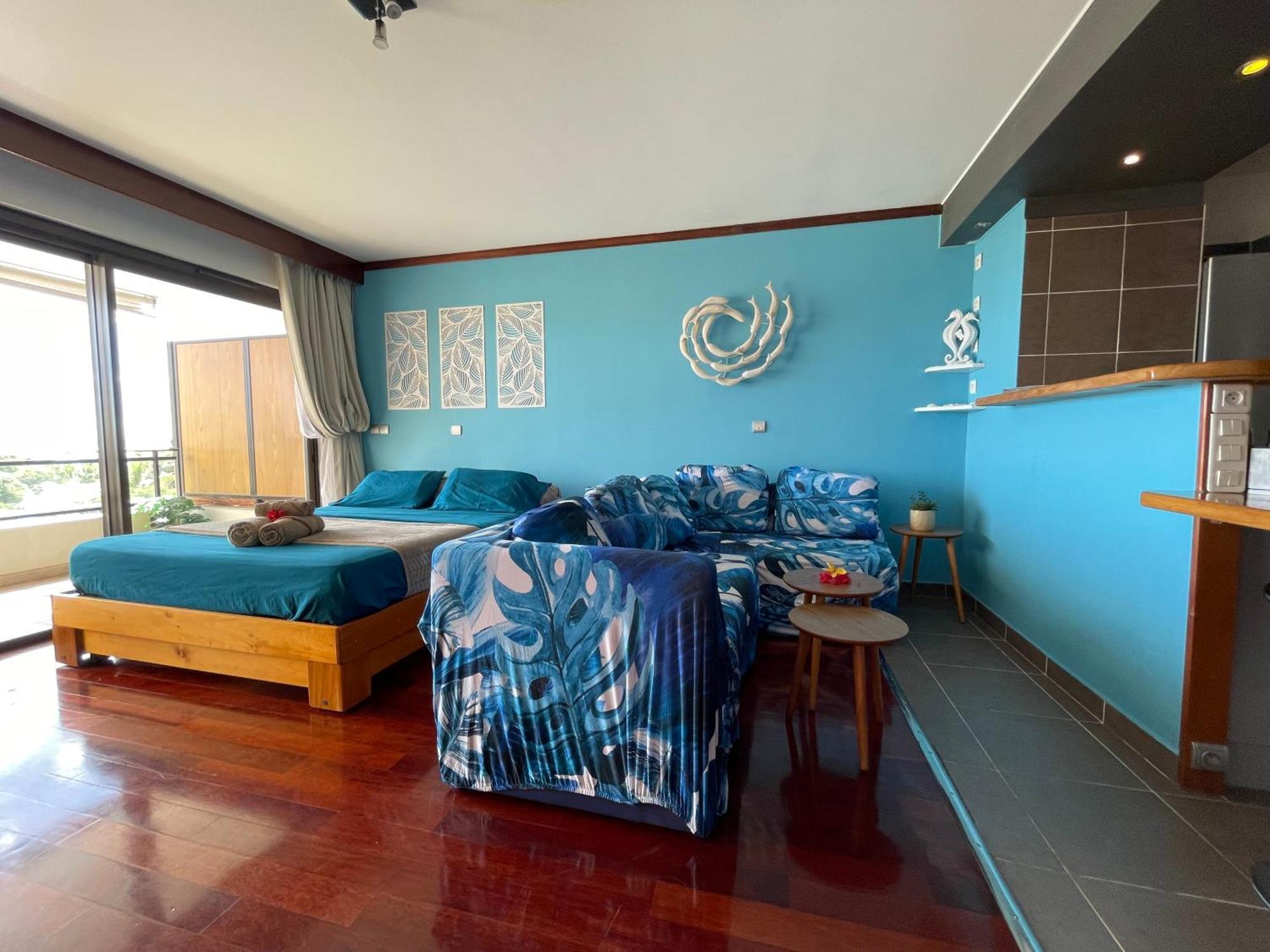 Blue Moana Studio Papeete - Sea View, Ac, Fast Wifi, Pool, Gym Exteriér fotografie